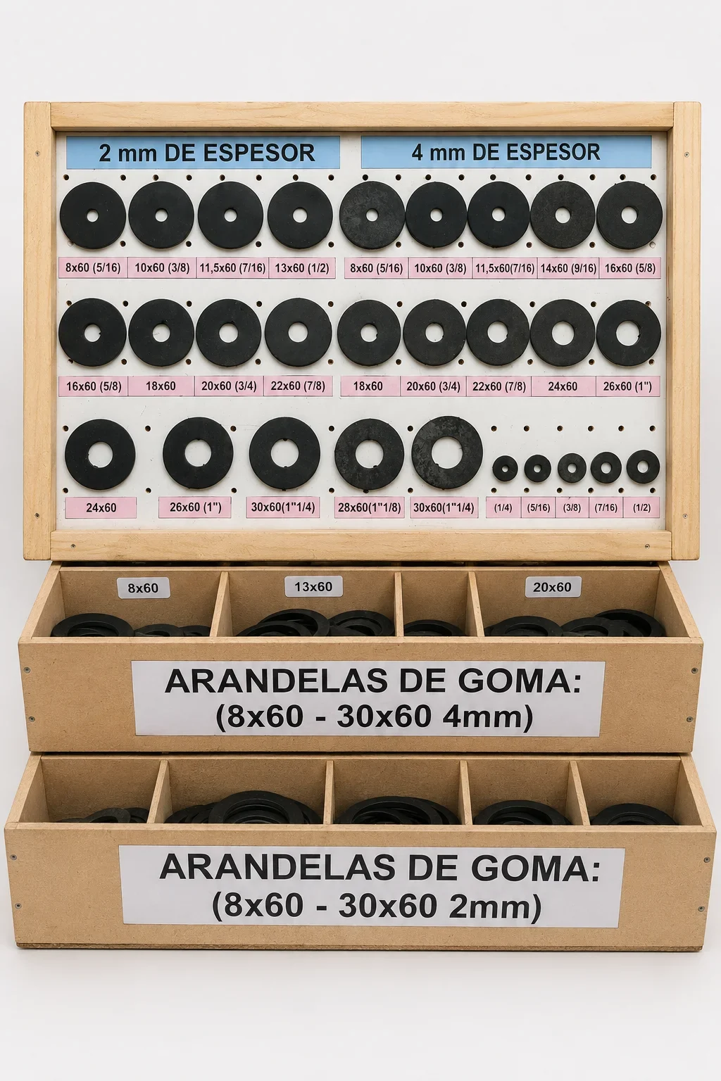 Arandelas de Goma Línea Pesada — imagen 1
