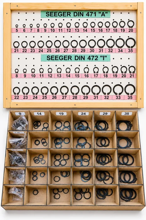 Anillos Seeger DIN 471-472