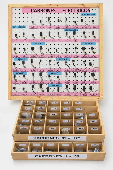 Carbones Eléctricos Completo