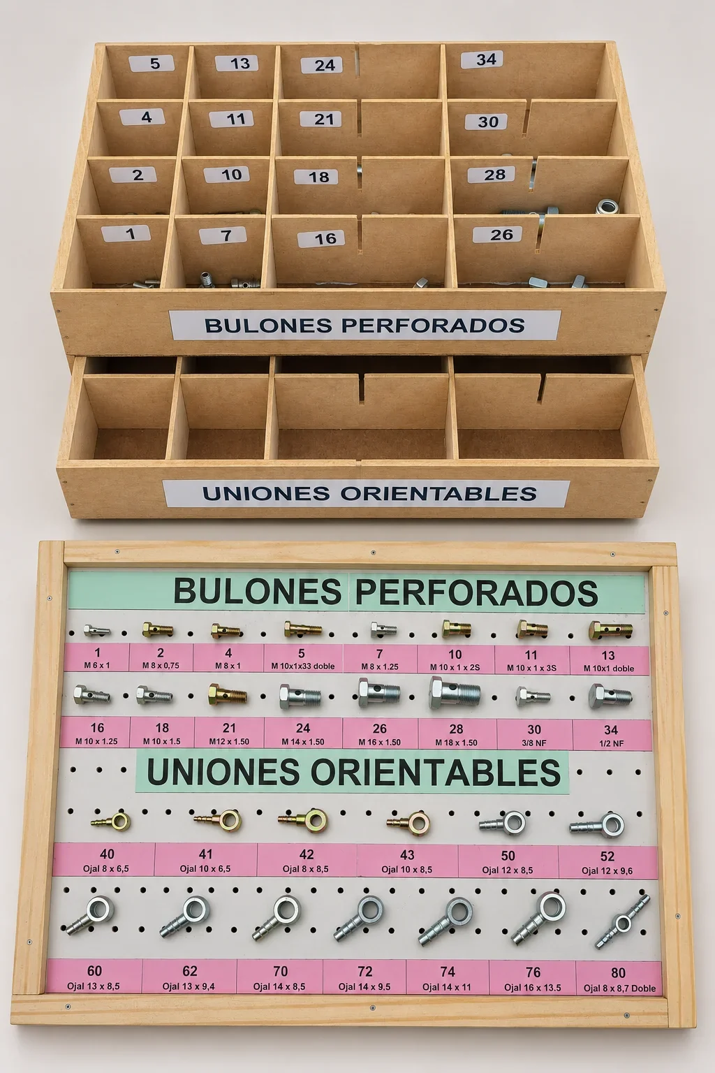 Bulones Perforados / Uniones Orientables — imagen 1