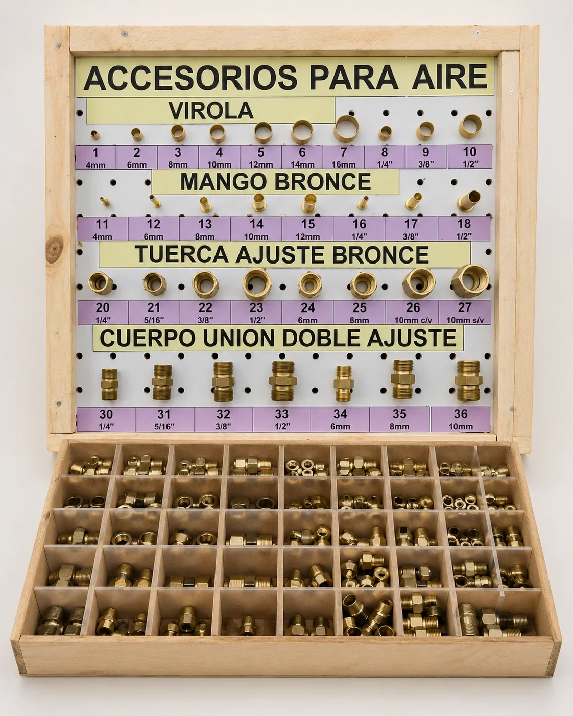 Unión Bronce con Virola Completo — imagen 1