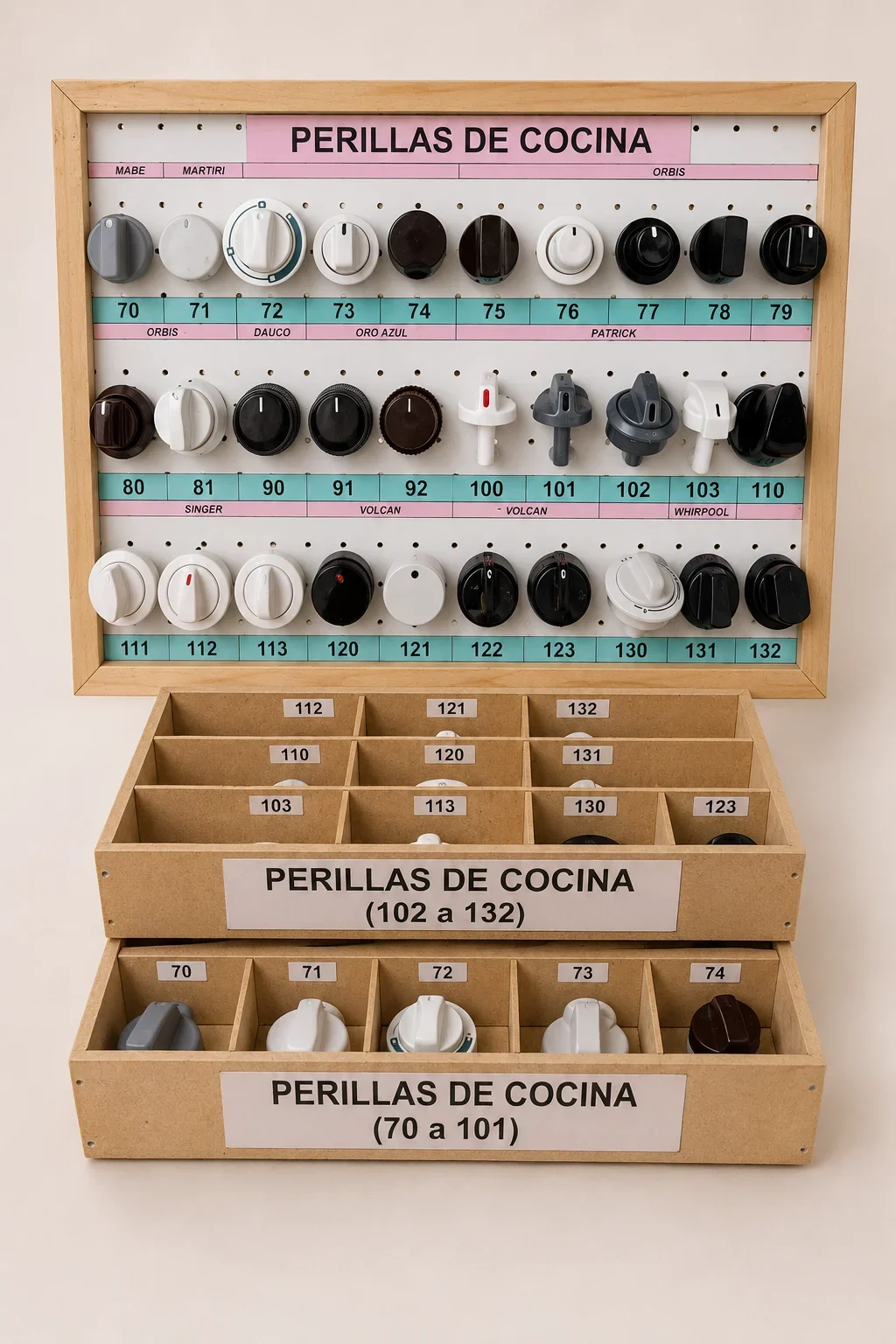 Perillas de Cocina N°2 — imagen 1