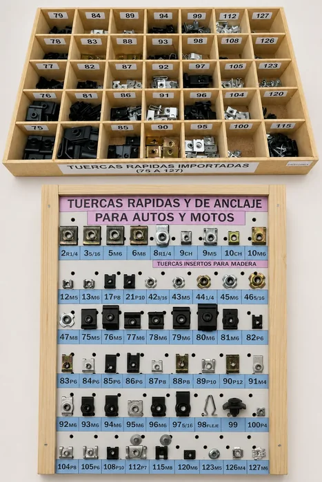 Tuercas Rápidas Línea Completa