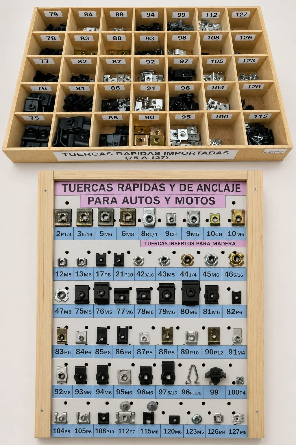 Tuercas Rápidas Línea Completa — imagen 1