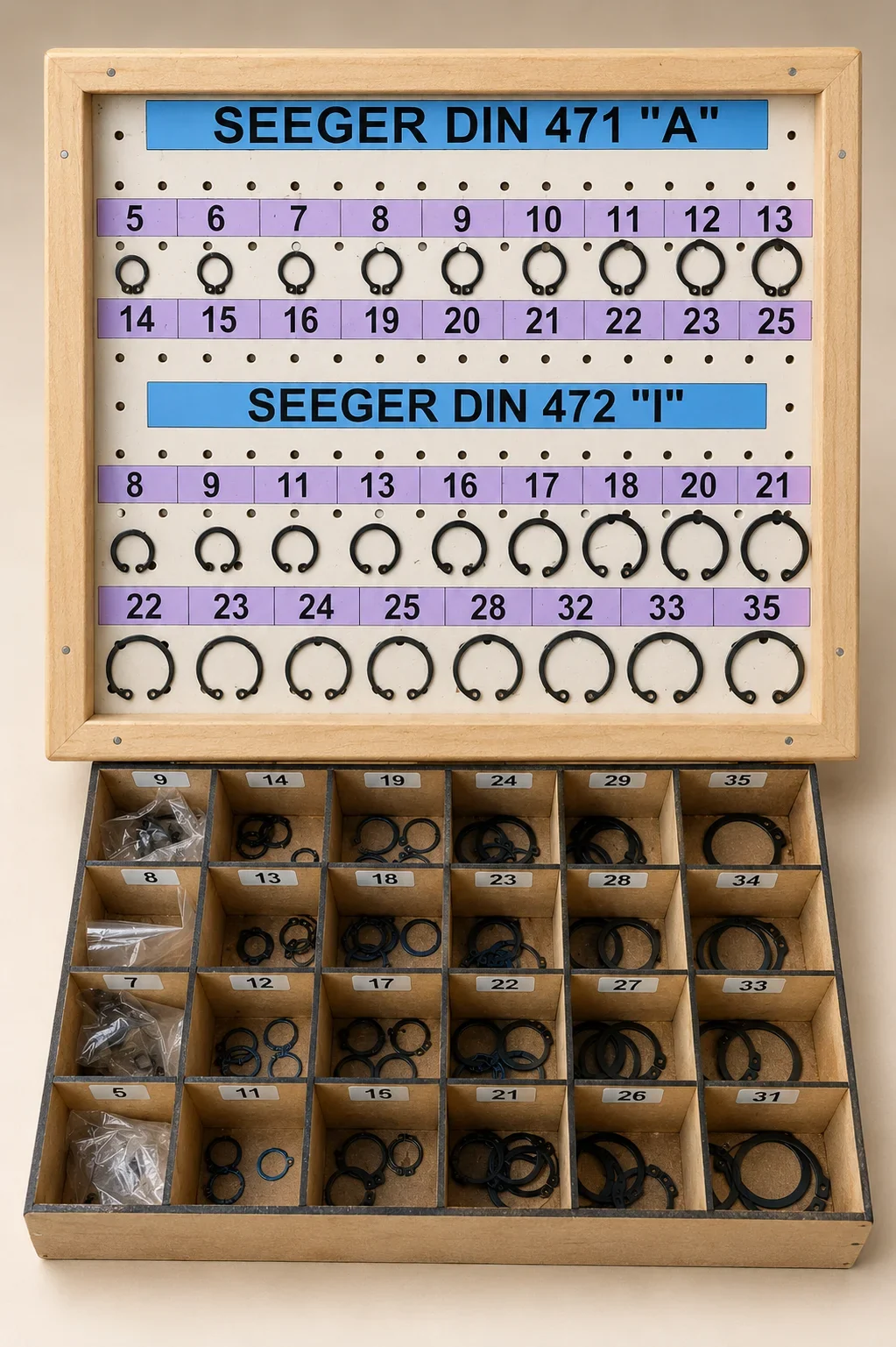 Seeger DIN 471 - 472 — imagen 1